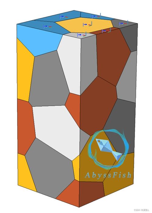 comsol三维voronoi图泰森多边形3d模型轴压模拟及建模教程