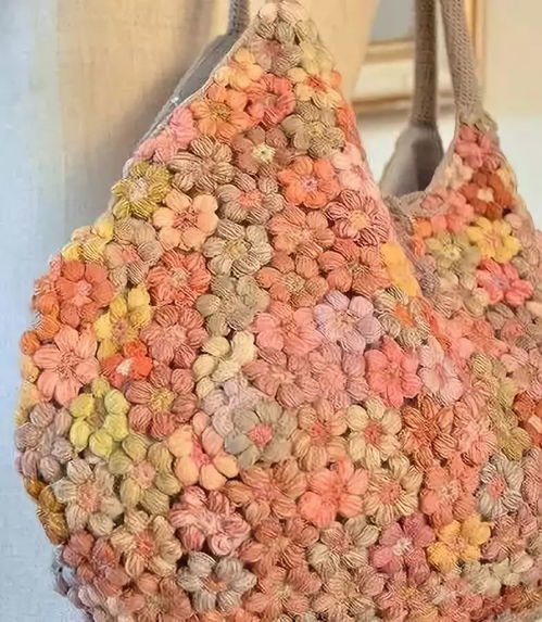 钩针花片如此多彩,拼出了独一无二的家居用品 附图解